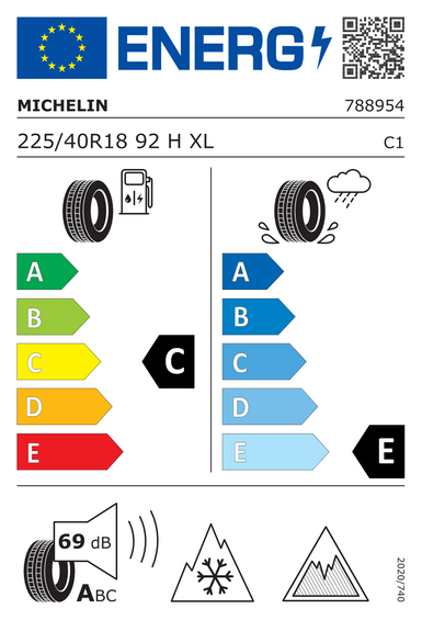 Neumáticos Michelin X-ICE SNOW XL 225/40 R18 92H