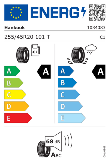 Opony Hankook iON evo SUV IK01A MFS (+) 255/45 R20 101T