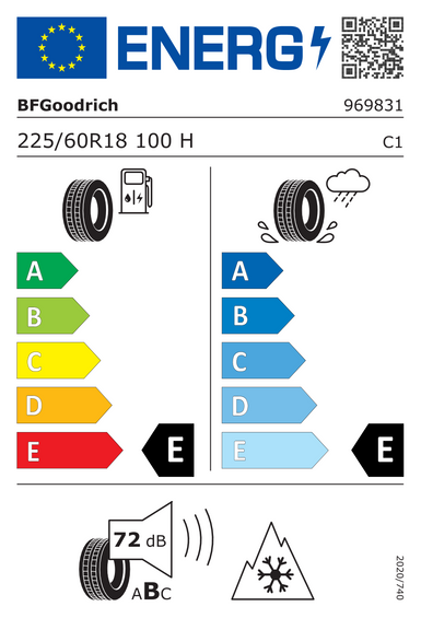 Opony BFGoodrich TRAIL-TERRAIN T/A 225/60 R18 100H
