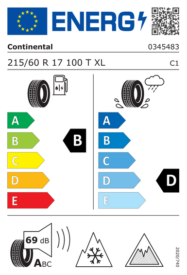Neumáticos Continental VikingContact 8 215/60 R17 100T