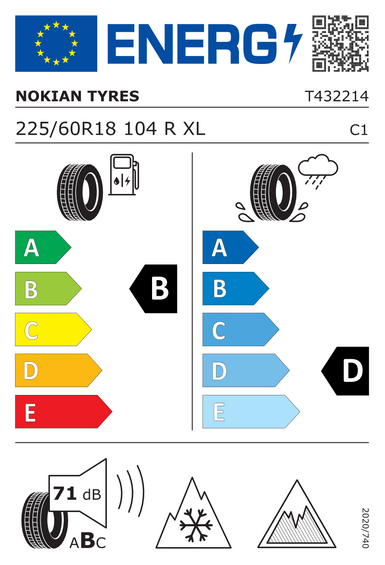 Neumáticos Nokian Hakkapeliitta R5 SUV XL 225/60 R18 104R
