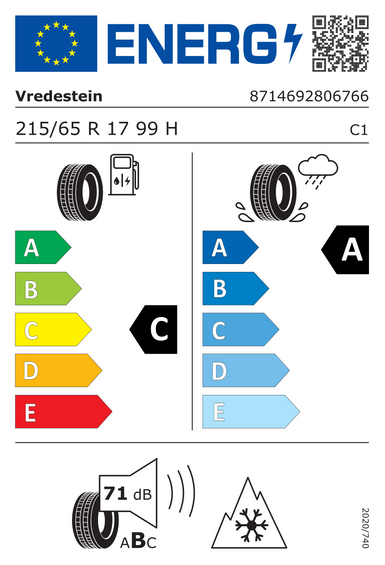 Anvelope Vredestein WINTRAC PRO VW 215/65 R17 99H