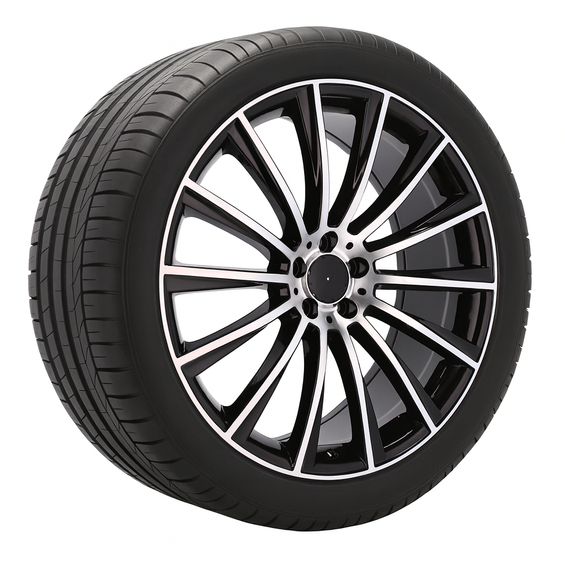 4x RODAS 22 Inverno MERCEDES EQS V297 Continental 265/35 R22