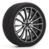 4x ROUES 22 Hiver MERCEDES EQS V297 Continental 265/35 R22