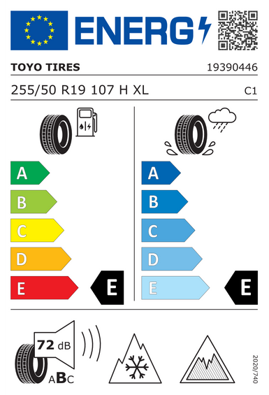 Pneus Toyo Observe GSi6 LS XL FSL 255/50 R19 107H