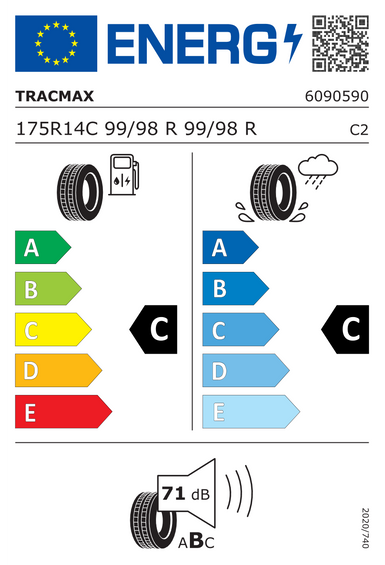 Pneus Tracmax X-privilo RF19 175/80 R14 99R