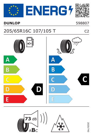 4x RUOTE 16 Invernali CHRYSLER SEBRING JS Dunlop 205/65 R16