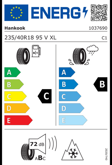 4x RUEDAS 18 Invierno MERCEDES C BR203 SLK R172 Hankook