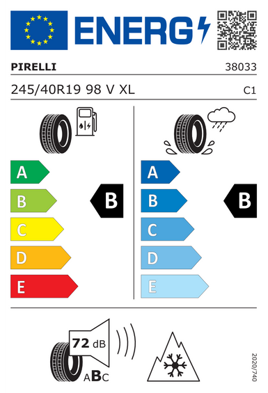 4x RUOTE 19 Invernali AUDI A5 B10 S5 B10 Pirelli 245/40 R19
