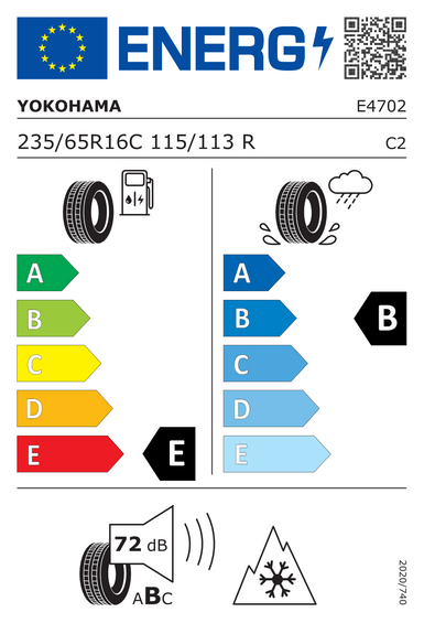 Pneus Yokohama W.drive WY01 235/65 R16 115R