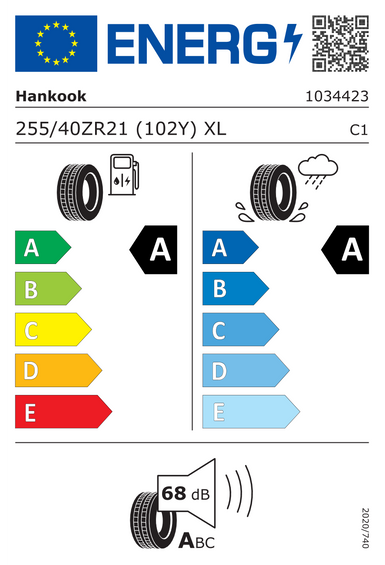 Neumáticos Hankook iON evo SUV IK01A XL MFS Sound Absorber 255/40 R21 102Y