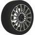 4x RODAS 20 Inverno MERCEDES EQS SUV X296 Nokian 265/50 R20