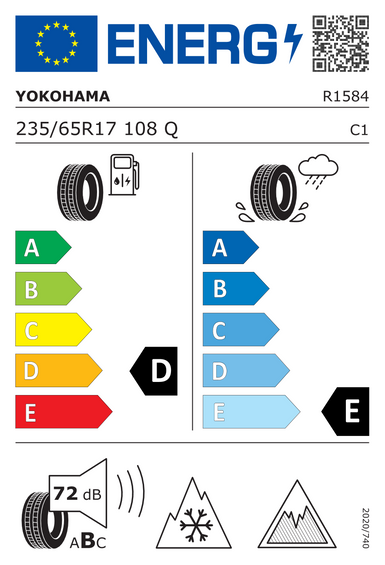 Anvelope Yokohama iceGUARD G075 XL 235/65 R17 108Q