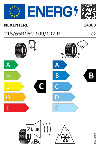Pneumatiky Nexen WINGUARD WT1 215/65 R16 109R