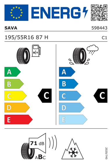 Pneumatici Sava ALL WEATHER 195/55 R16 87H