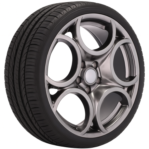 4x RUOTE 17 Invernali ALFA ROMEO STELVIO TYPE 949 Continental 235/65 R17