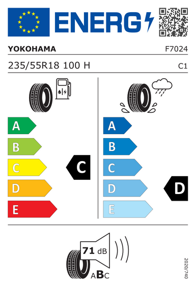 Pneumatiky Yokohama GEOLANDAR G91AV 235/55 R18 100H