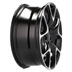 4x NoWe ALU rims 19'' 5x120 for OPEL InsiGnia A DesiGn OPC - E236 (QC506/ZE236)
