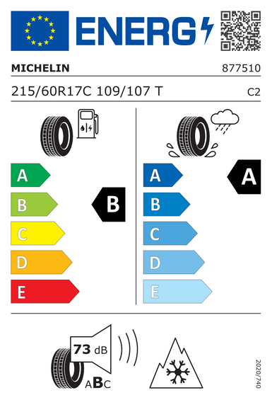 Гуми Michelin AGILIS CROSSCLIMATE 215/60 R17 109T