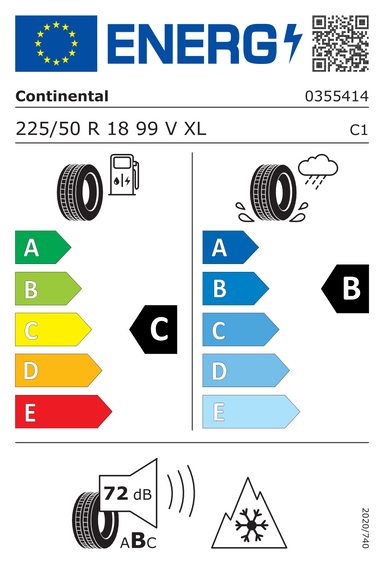 4x RUEDAS 18 Invierno CUPRA FORMENTOR Continental 225/50 R18