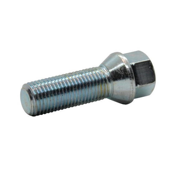 Fixing screw M15x1.25 / 28mm / cone / galvanized / K17