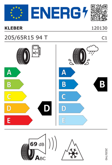 4x RUEDAS 15 Invierno HYUNDAI TRAJET FO Kleber 205/65 R15