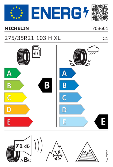 Opony Michelin X-ICE SNOW XL 275/35 R21 103H