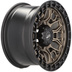4x jantes 15 s'intégrer dans DAEWOO KORAndo Musso FORD Ranger GMC Jimmy K5 JEEP Cherokee SJ - A6274