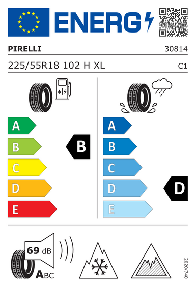 Pneus Pirelli Ice Zero 225/55 R18 102H