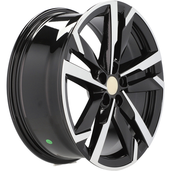 4x ráfiky 18 5x100 zapadajú do SKODA Kamiq Scala Fabia Rapid VW Polo Taigo SEAT Arona - FBX254