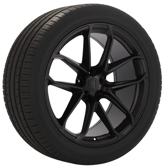 4x WHEELS 20 Winter PORSCHE MACAN I 95B Continental 265/45 R20