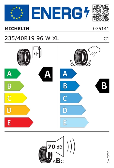 Гуми Michelin PRIMACY 4 XL ACOUSTIC VOL 235/40 R19 96W