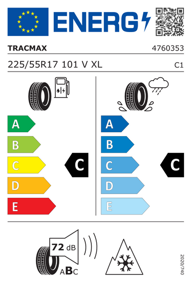 4x RUEDAS 17 Invierno INFINITI G V36 Q50 V37 Tracmax 225/55 R17