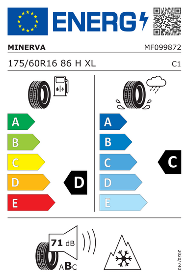 Opony Minerva ALL SEASON MASTER XL 175/60 R16 86H