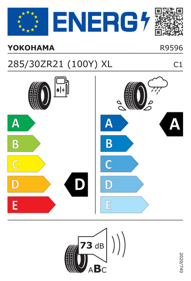 Anvelope Yokohama ADVAN Sport V107 285/30 R21 100Y