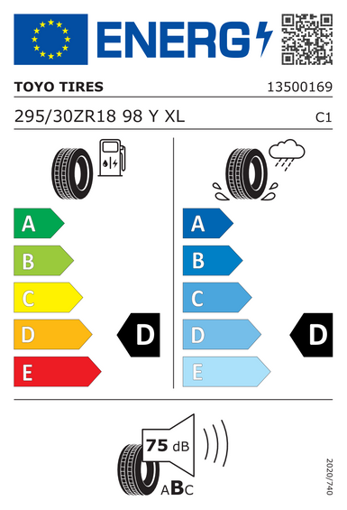 Pneumatiky Toyo Proxes R888R XL 295/30 R18 98Y