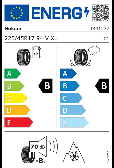 4x RODAS 17 Inverno AUDI A4 B5 S2 8B S4 B5 Nokian 225/45 R17